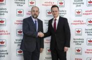 Îmbunătățirea relațiilor româno-maghiare este prioritară – întâlnire la București dintre președintele UDMR, Kelemen Hunor și ministrul de externe al Ungariei, Szijjártó Péter