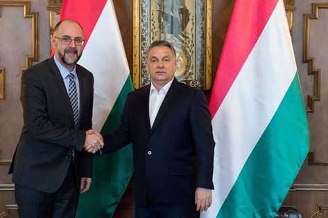 Kelemen Hunor szövetségi elnök és Orbán Viktor miniszterelnök találkozója