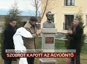 ETV: Gábor Áron mellszobrot avattak Eresztevényben